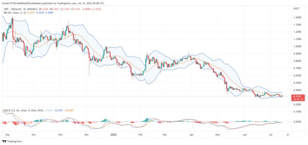 تحليل الريبل 14/07/2022 (Xrp) (Ripple)