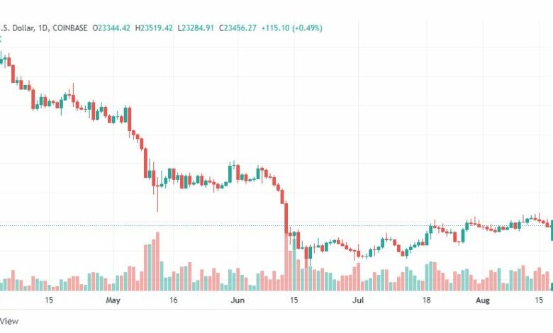 تحليل البتكوين دولار-BTC-USD-18-8-2022