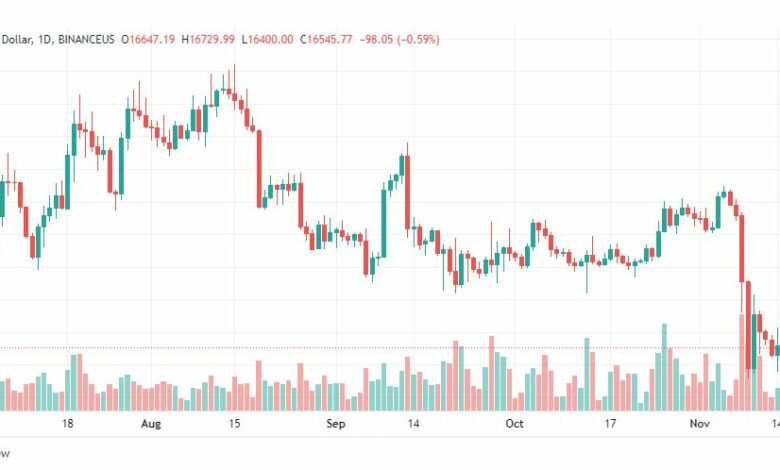 تحليل البتكوين دولار-BTCUSD-17-11-2022