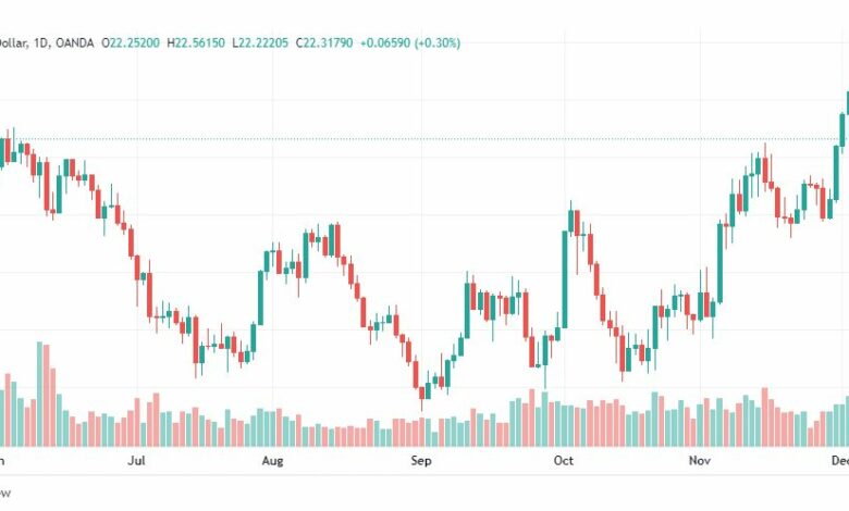 تحليل الفضة-XAGUSD-SILVER-6-12-2022