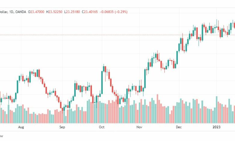 تحليل الفضة-XAGUSD-SILVER-19-1-2023