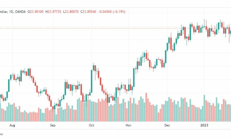 تحليل الفضة-XAGUSD-SILVER-26-1-2023