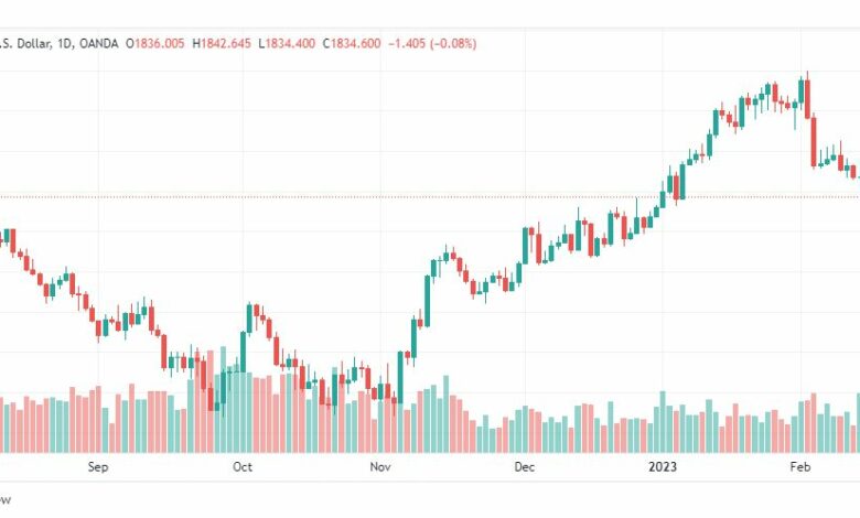 تحليل الذهب-XAUUSD-GOLD-16-2-2023