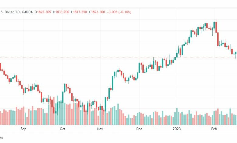 تحليل الذهب-XAUUSD-GOLD-24-2-2023