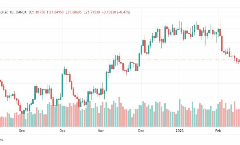 تحليل الفضة-XAGUSD-SILVER-21-2-2023