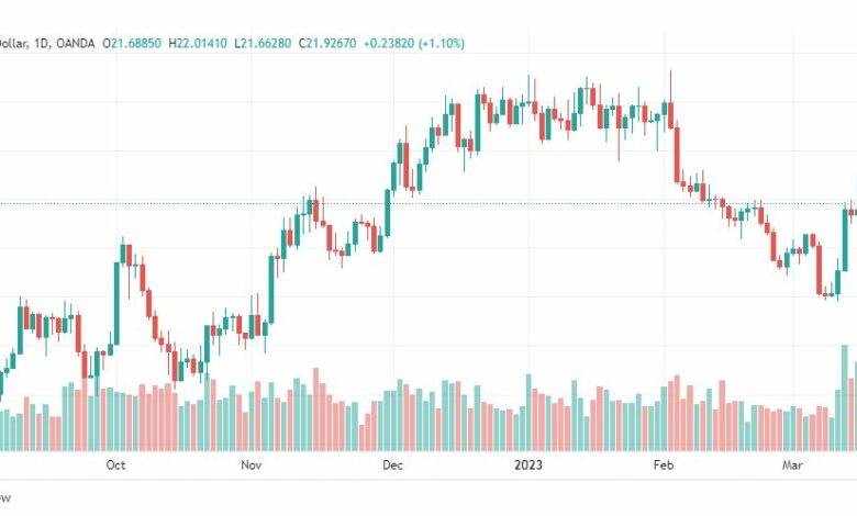 تحليل الفضة-XAGUSD-SILVER-17-3-2023