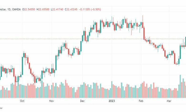 تحليل الفضة-XAGUSD-SILVER-21-3-2023