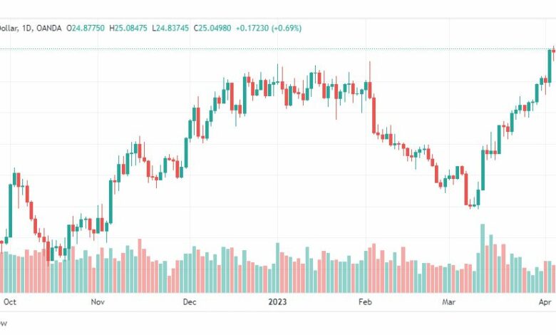 تحليل الفضة-XAGUSD-SILVER-11-4-2023
