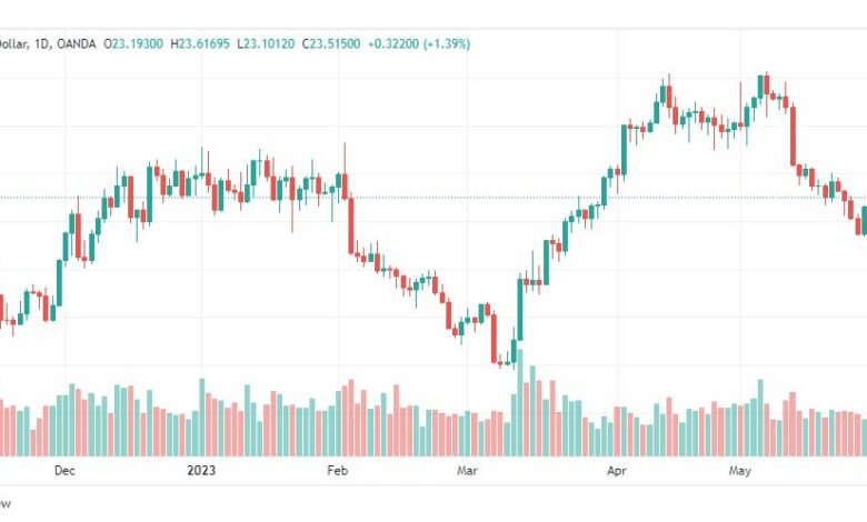 تحليل الفضة-XAGUSD-SILVER-1-6-2023