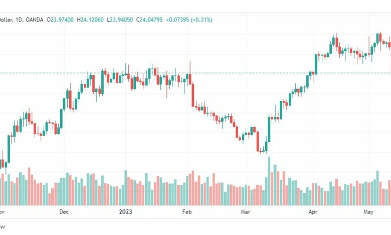 تحليل الفضة-XAGUSD-SILVER-15-5-2023