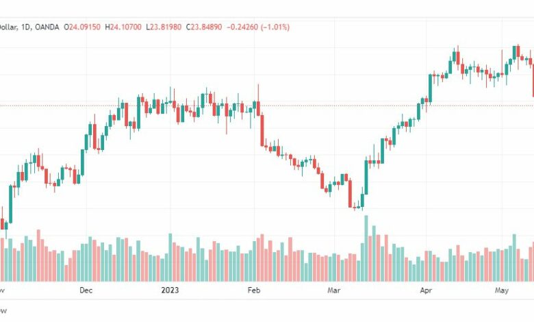 تحليل الفضة-XAGUSD-SILVER-16-5-2023