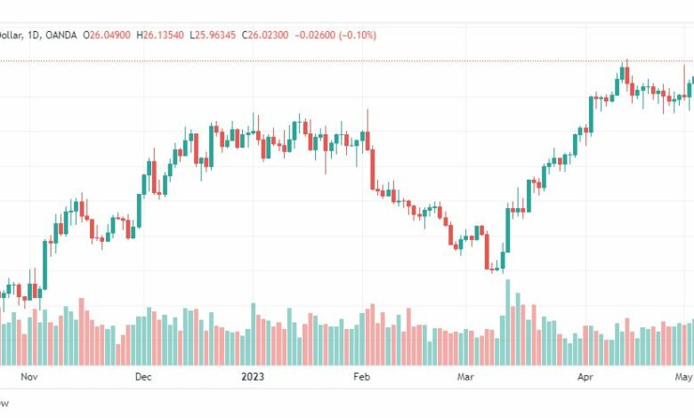 تحليل الفضة-XAGUSD-SILVER-5-5-2023