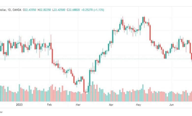 تحليل الفضة-XAGUSD-SILVER-26-6-2023