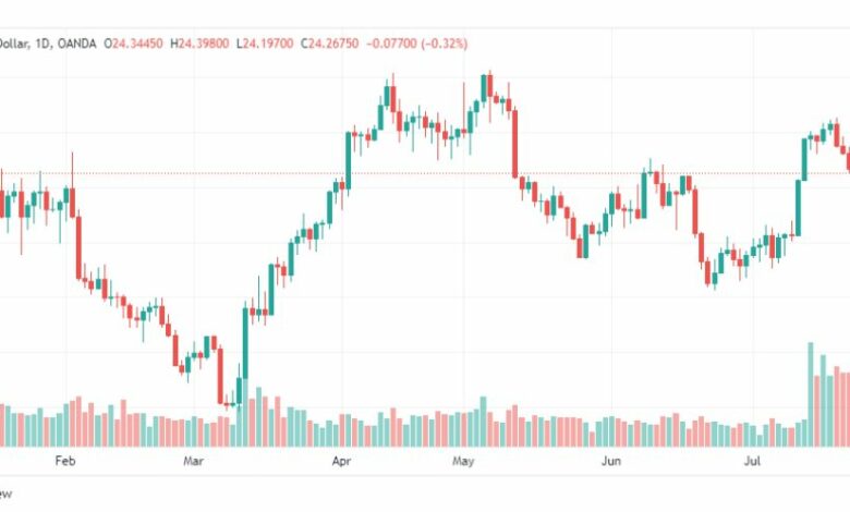 تحليل الفضة-XAGUSD-SILVER-31-7-2023