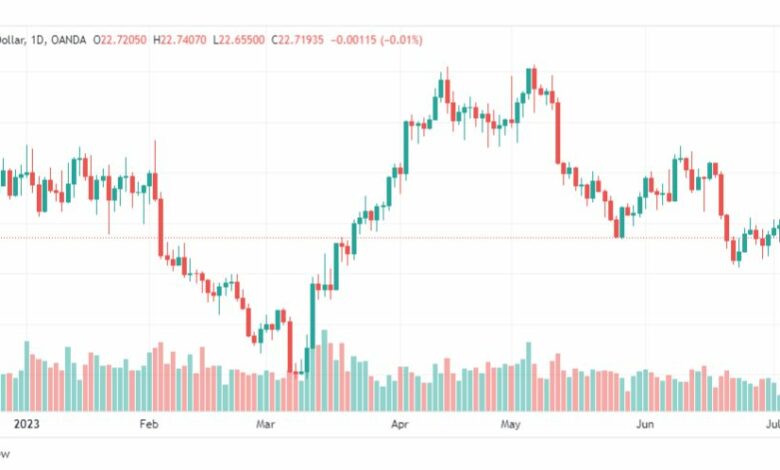 تحليل الفضة-XAGUSD-SILVER-7-7-2023