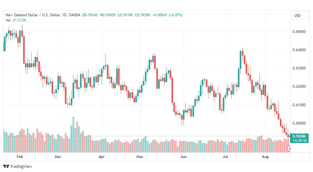تحليل الدولار النيوزلندي-NZDUSD-18-8-2023