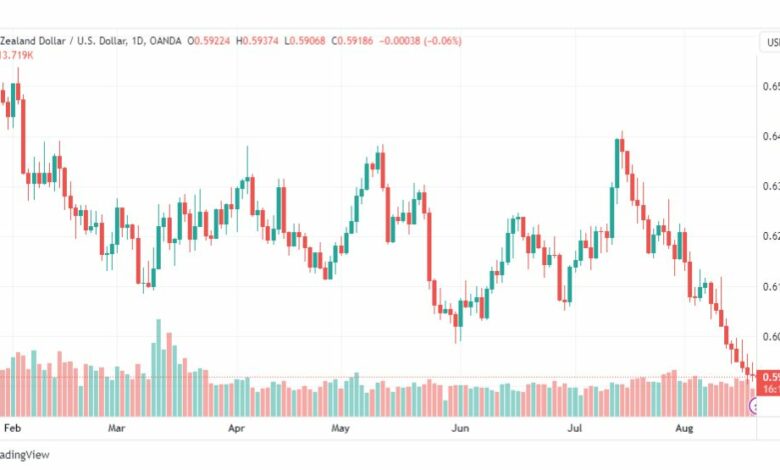 تحليل الدولار النيوزلندي-NZDUSD-21-8-2023