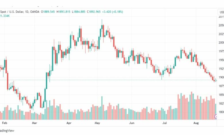 تحليل الذهب-XAUUSD-GOLD-21-8-2023