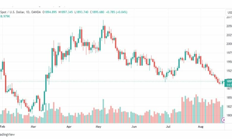تحليل الذهب-XAUUSD-GOLD-22-8-2023