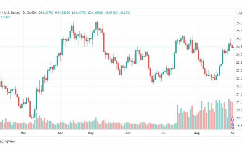 تحليل الفضة-XAGUSD-SILVER-1-9-2023