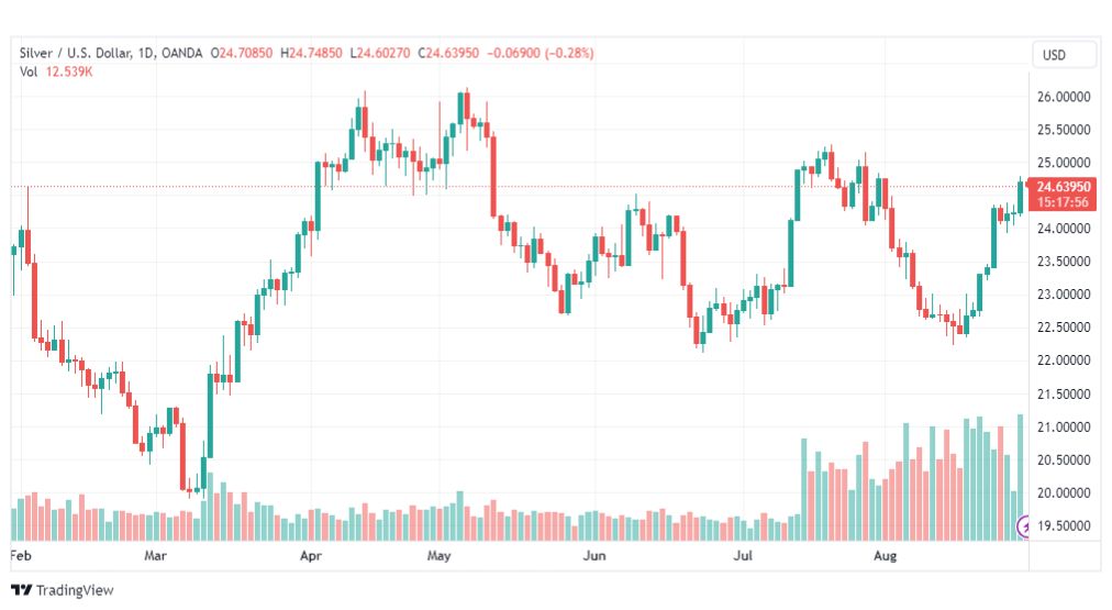تحليل الفضة-XAGUSD-SILVER-30-8-2023