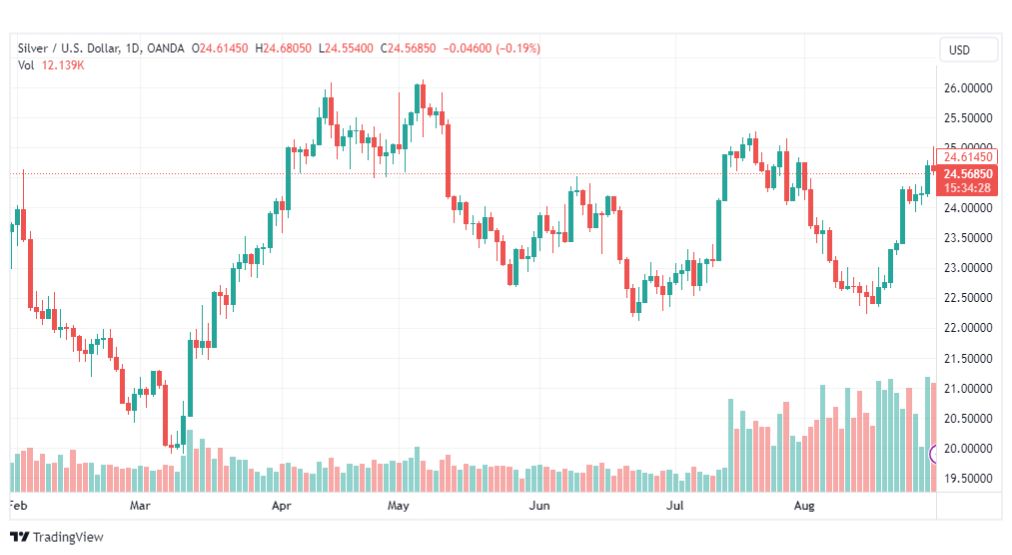 تحليل الفضة-XAGUSD-SILVER-31-8-2023