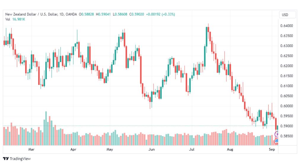 تحليل الدولار النيوزلندي-NZDUSD-6-9-2023
