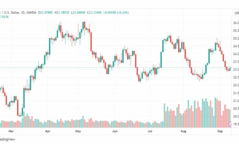 تحليل الفضة-XAGUSD-SILVER-12-9-2023