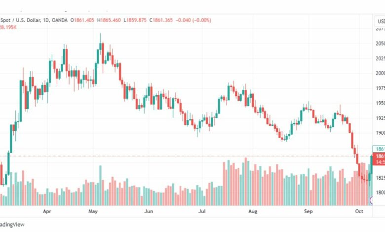تحليل الذهب-XAUUSD-GOLD-10-10-2023
