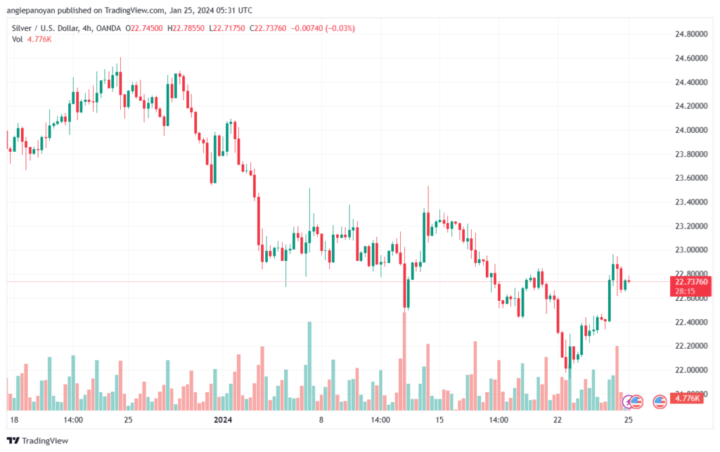 تحليل الفضة 2512024 SILVER XAGUSD
