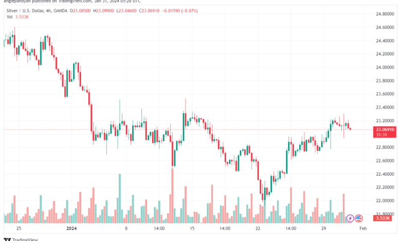 تحليل الفضة 3112024 SILVER XAGUSD