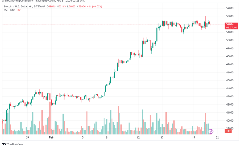 تحليل البتكوين دولار BTCUSD - 2122024