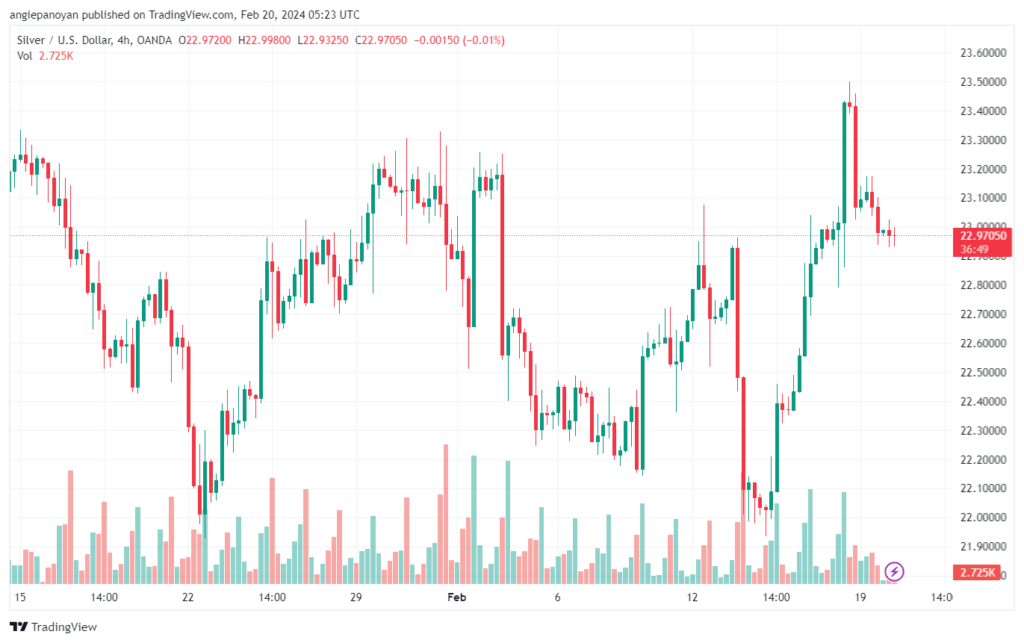 تحليل الفضة 2022024 SILVER XAGUSD