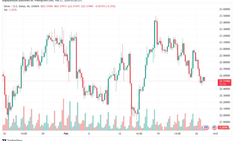 تحليل الفضة 2722024 SILVER XAGUSD