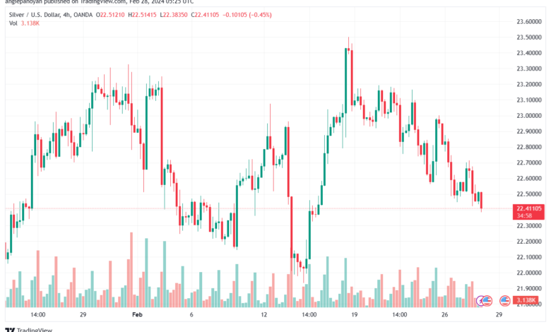 تحليل الفضة 2822024 SILVER XAGUSD