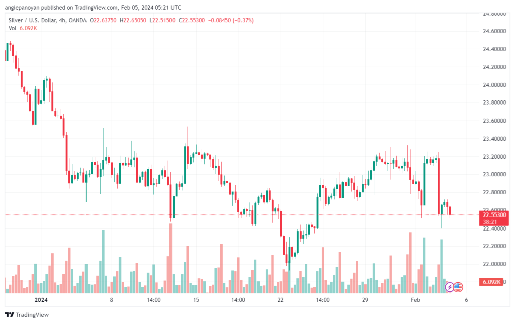تحليل الفضة 522024 SILVER XAGUSD