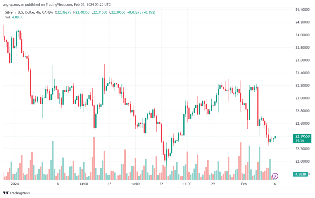 تحليل الفضة 622024 SILVER XAGUSD