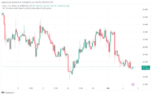 تحليل الفضة 822024 SILVER XAGUSD