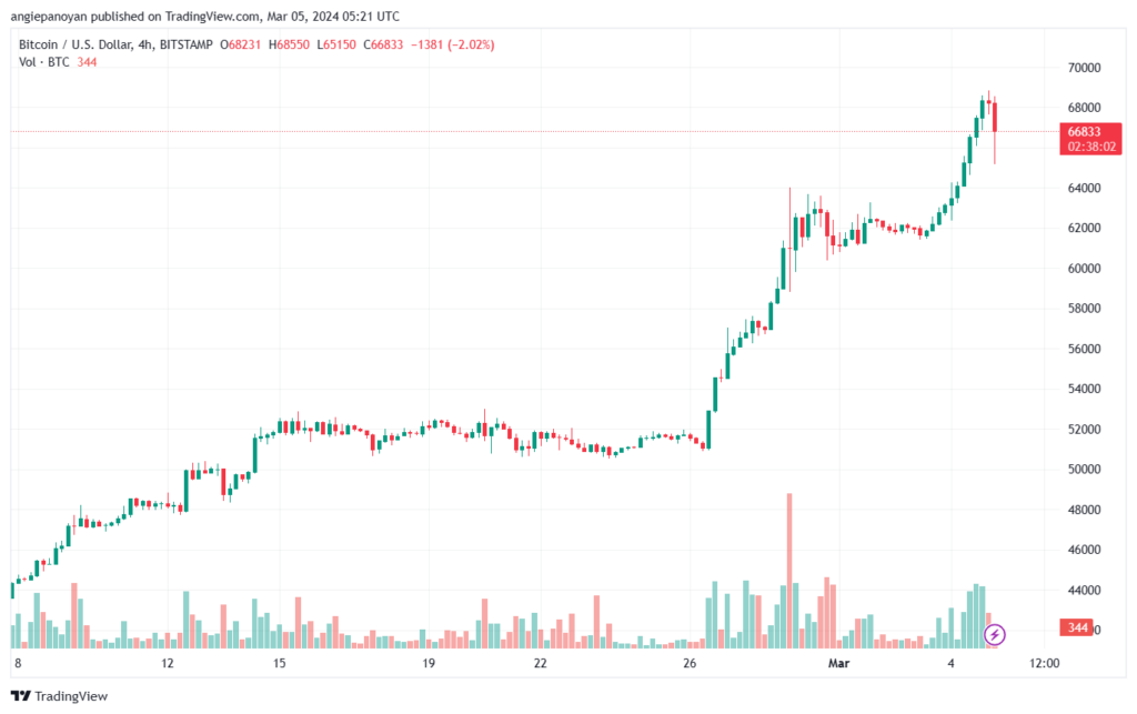 تحليل البتكوين دولار BTCUSD - 532024