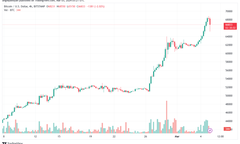 تحليل البتكوين دولار BTCUSD - 532024