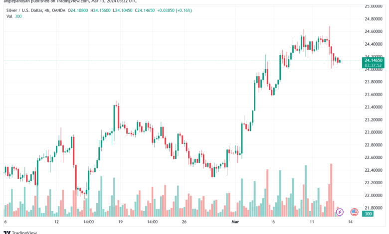 تحليل الفضة 1332024 SILVER XAGUSD