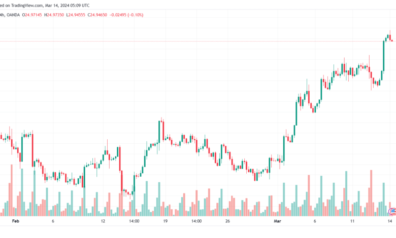 تحليل الفضة 1432024 SILVER XAGUSD