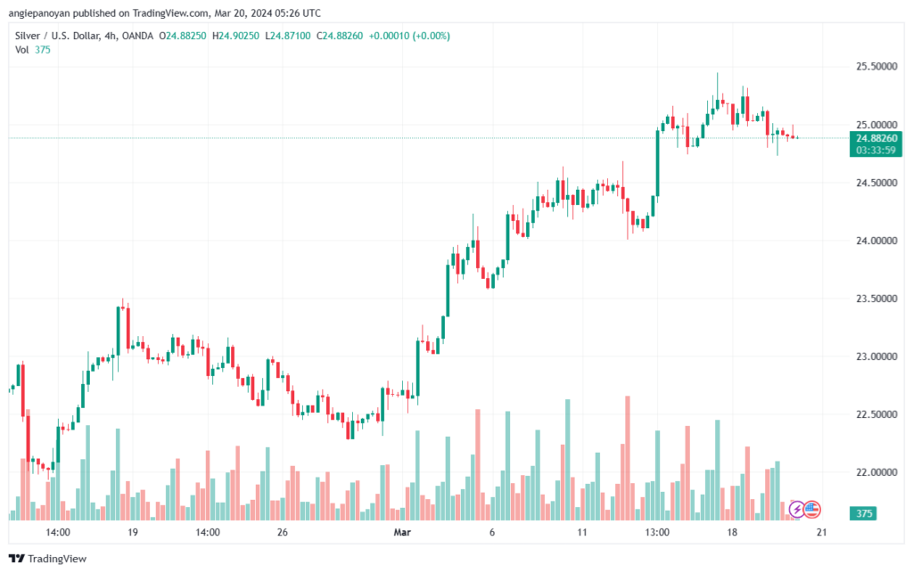 تحليل الفضة 2032024 SILVER XAGUSD