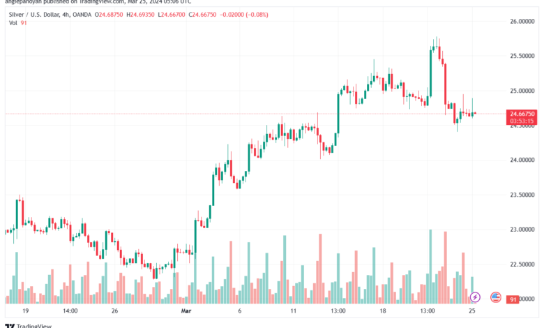 تحليل الفضة 2532024 SILVER XAGUSD