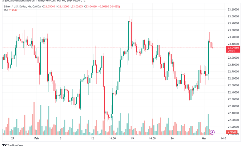 تحليل الفضة 432024 SILVER XAGUSD