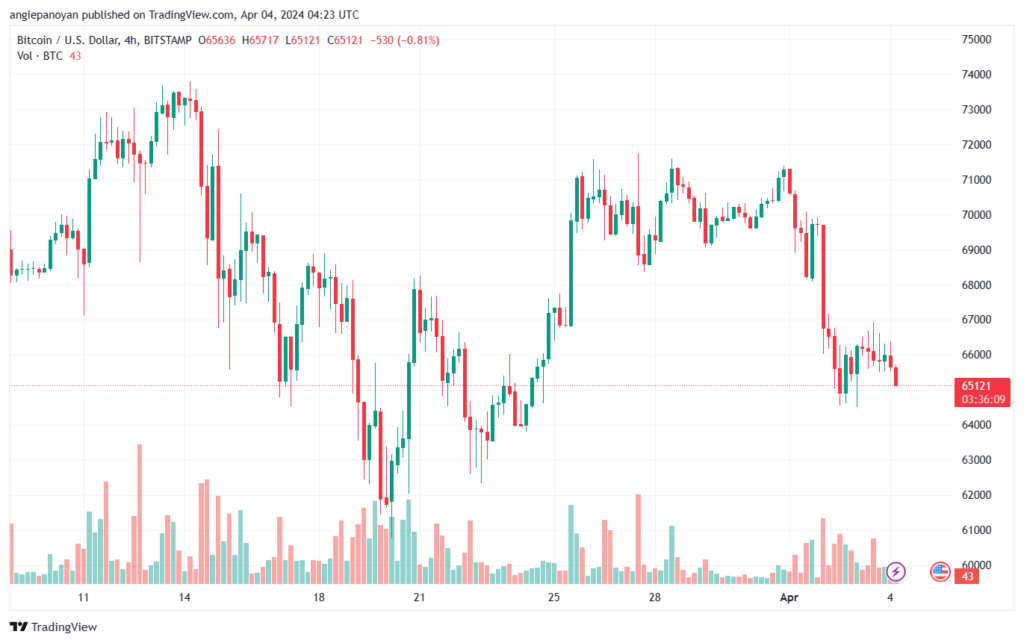 تحليل البتكوين دولار BTCUSD - 442024