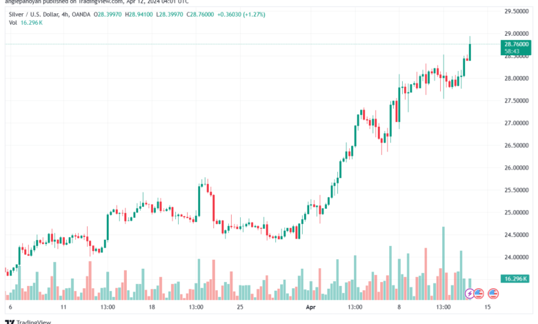 تحليل الفضة 1242024 SILVER XAGUSD