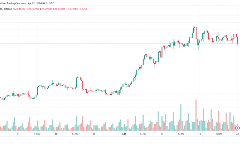 تحليل الفضة 2242024 SILVER XAGUSD