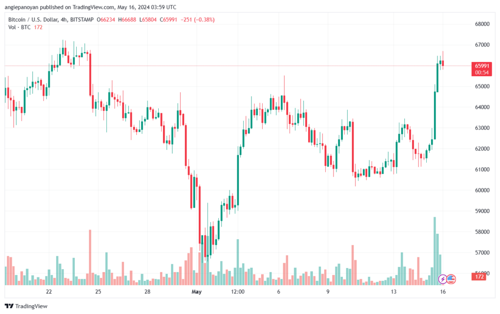تحليل البتكوين دولار BTCUSD-16-5-2024