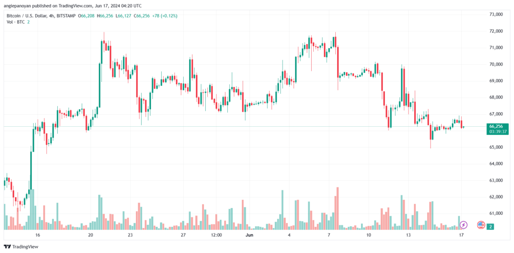 تحليل البتكوين دولار BTCUSD-17-6-2024